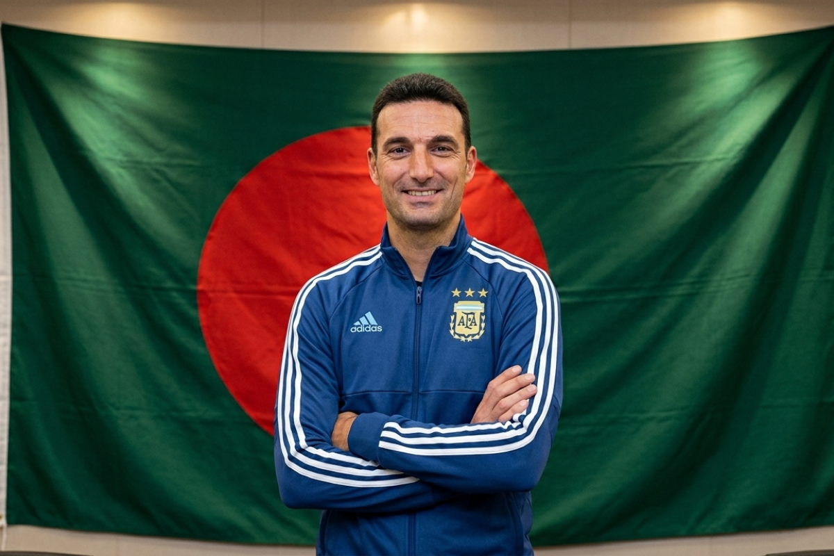 Argentina manager promises victory to bring joy to Bangladesh