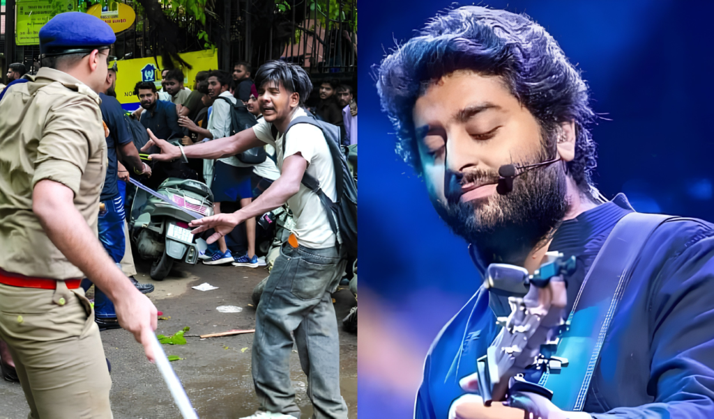 Arijit Singh Outraged Over Police Crackdown on Demonstrating Students Arijit Singh Outraged Over Police Crackdown on Demonstrating Students