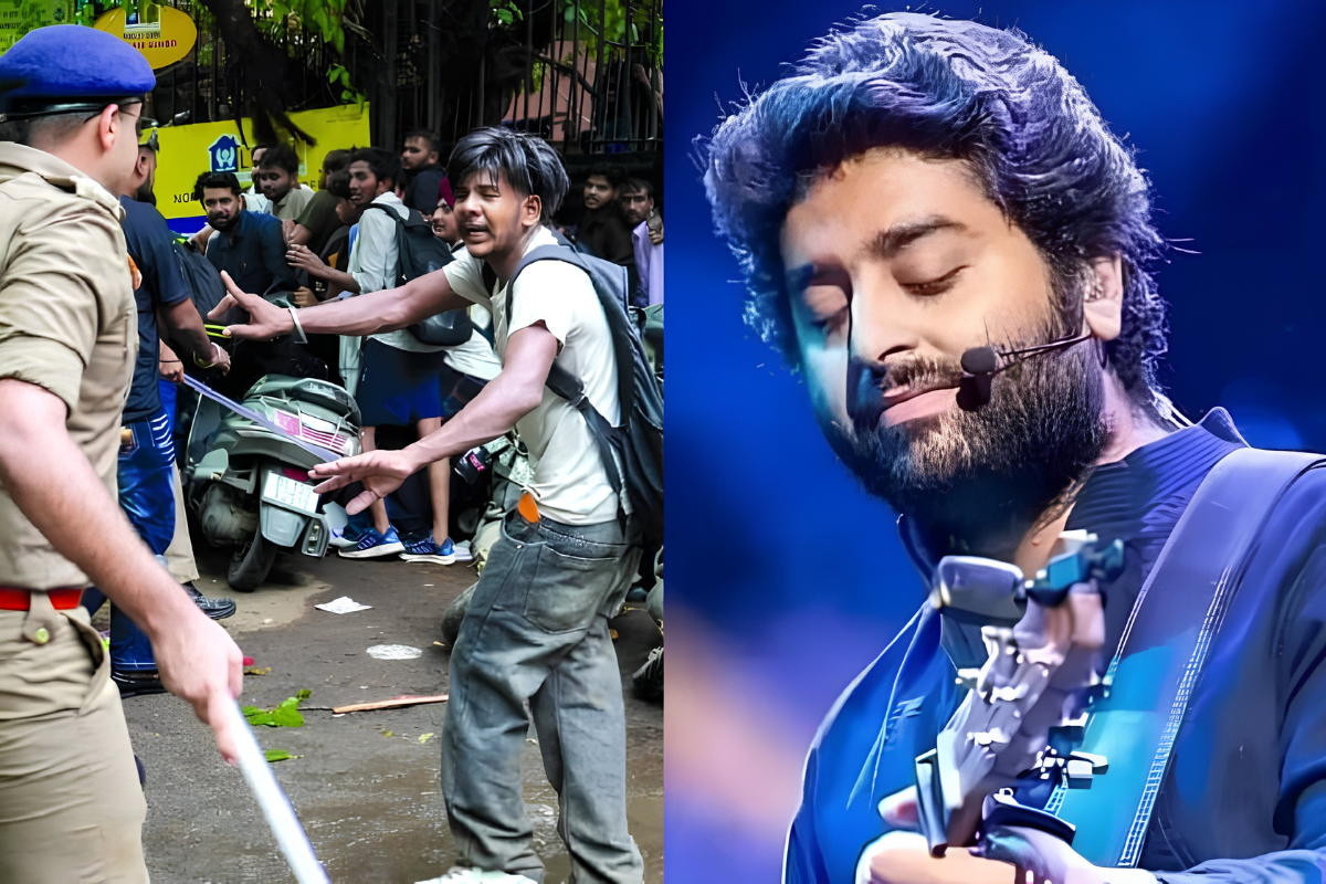 Arijit Singh Outraged Over Police Crackdown on Demonstrating Students