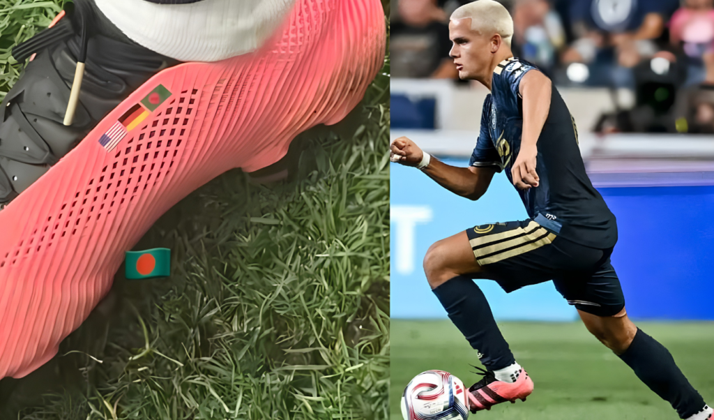Cavan Sullivan Honours Bangladeshi Heritage With Custom Football Boots Cavan Sullivan Honours Bangladeshi Heritage With Custom Football Boots