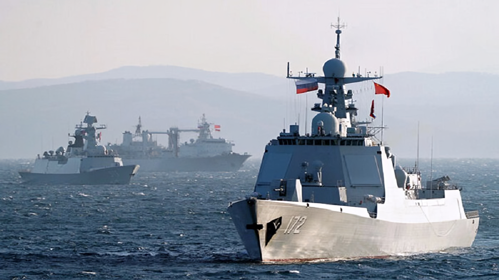 China and Russia Announce Massive Joint Naval Military Drills