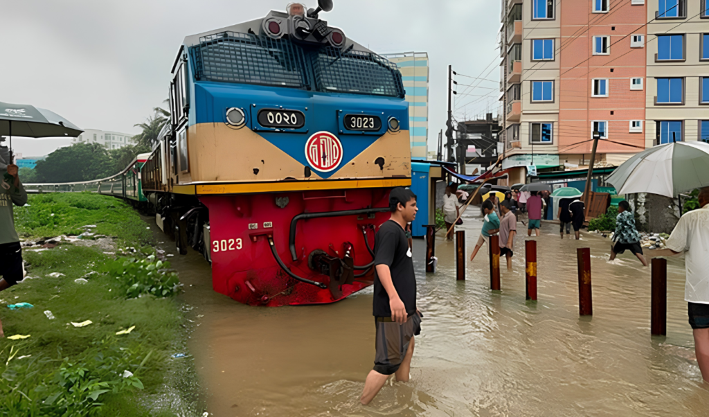 Cox’s Bazar-Bound Tourist Express Stranded in Chittagong Over Flooded Tracks 2 Coxs Bazar Bound Tourist Express Stranded in Chittagong Over Flooded Tracks Cox’s Bazar-Bound Tourist Express Stranded in Chittagong Over Flooded Tracks