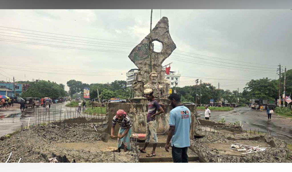 Demolition of Monument Honouring War Hero Suspended After Outcry Demolition of Monument Honouring War Hero Suspended After Outcry