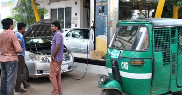 Dhaka CNG Stations Struggle as Gas Shortage Enters Second Day