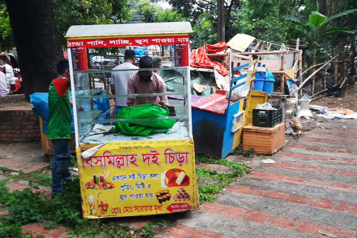 Dhaka South City Corporation Clears Illegal Street Evacuations