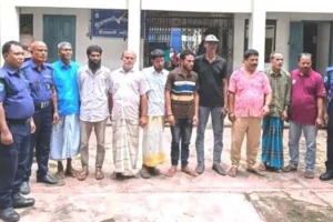Eight Arrested in Gambling Raid, Including Jubo Dal Leader