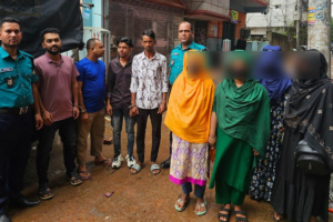 Eight detained in anti-vice raid at Gazipur residential hotel