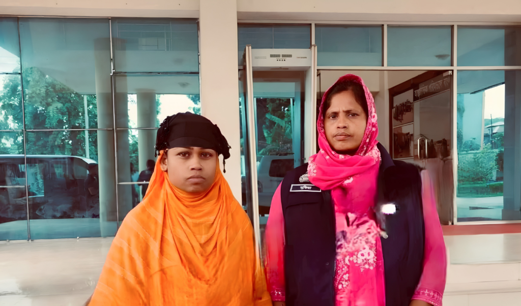 Escaped Female Suspect Re arrested by Police in Keraniganj Escaped Female Suspect Re-arrested by Police in Keraniganj