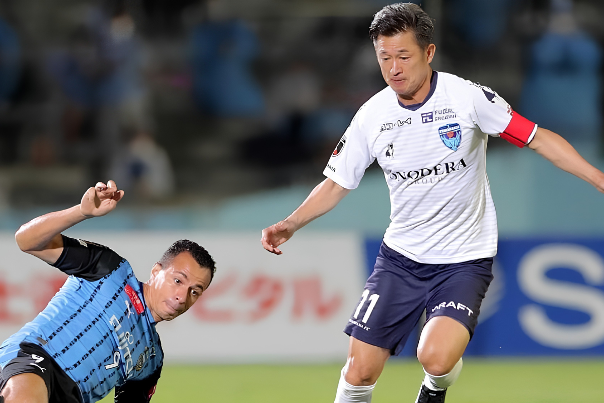 Fifty-Nine-Year-Old ‘King Kazu’ Makes History with Remarkable Goal