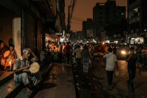 Five-Hour Power Outage Cripples Life in Central Dhaka