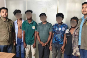 Five Suspected Robbers Arrested in Kawran Bazar Operations
