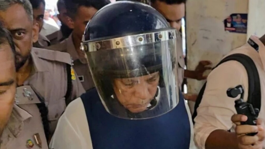 Former MP Shown Arrested Over Bangabazar Market Arson Case Former MP Shown Arrested Over Bangabazar Market Arson Case