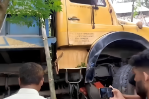 Four Killed in Nilphamari as Speeding Truck Crushes Van