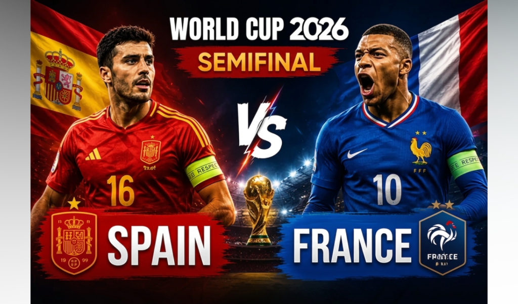 France and Spain Clash in Historic World Cup Semi Final France and Spain Clash in Historic World Cup Semi-Final
