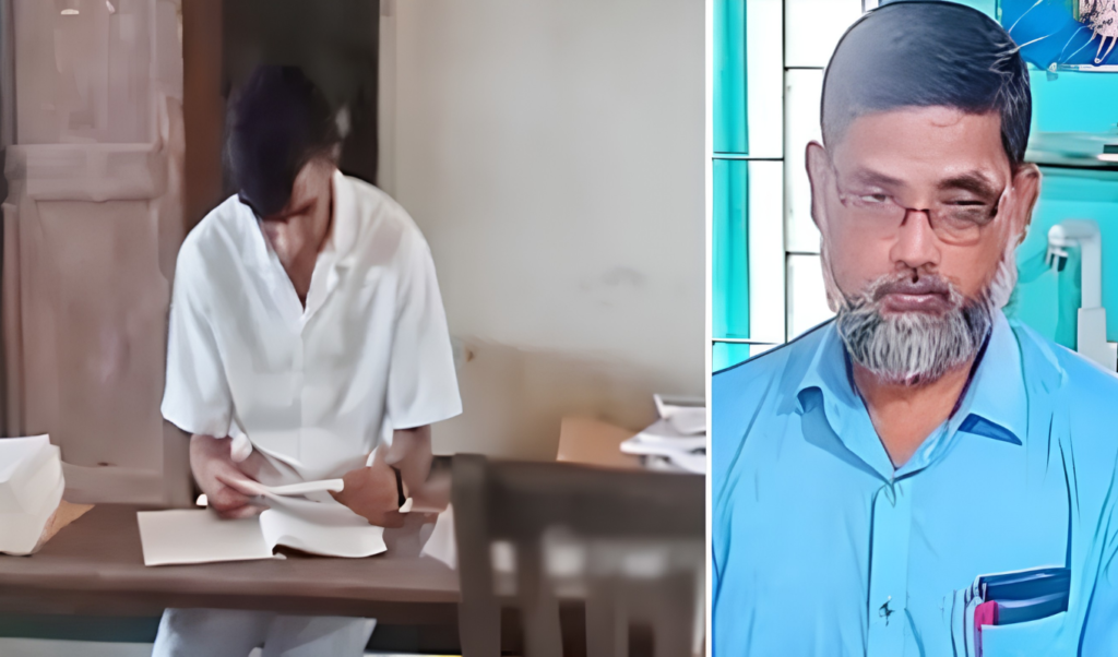 Headmaster Arrested for Letting Student Grade SSC Exam Papers Headmaster Arrested for Letting Student Grade SSC Exam Papers