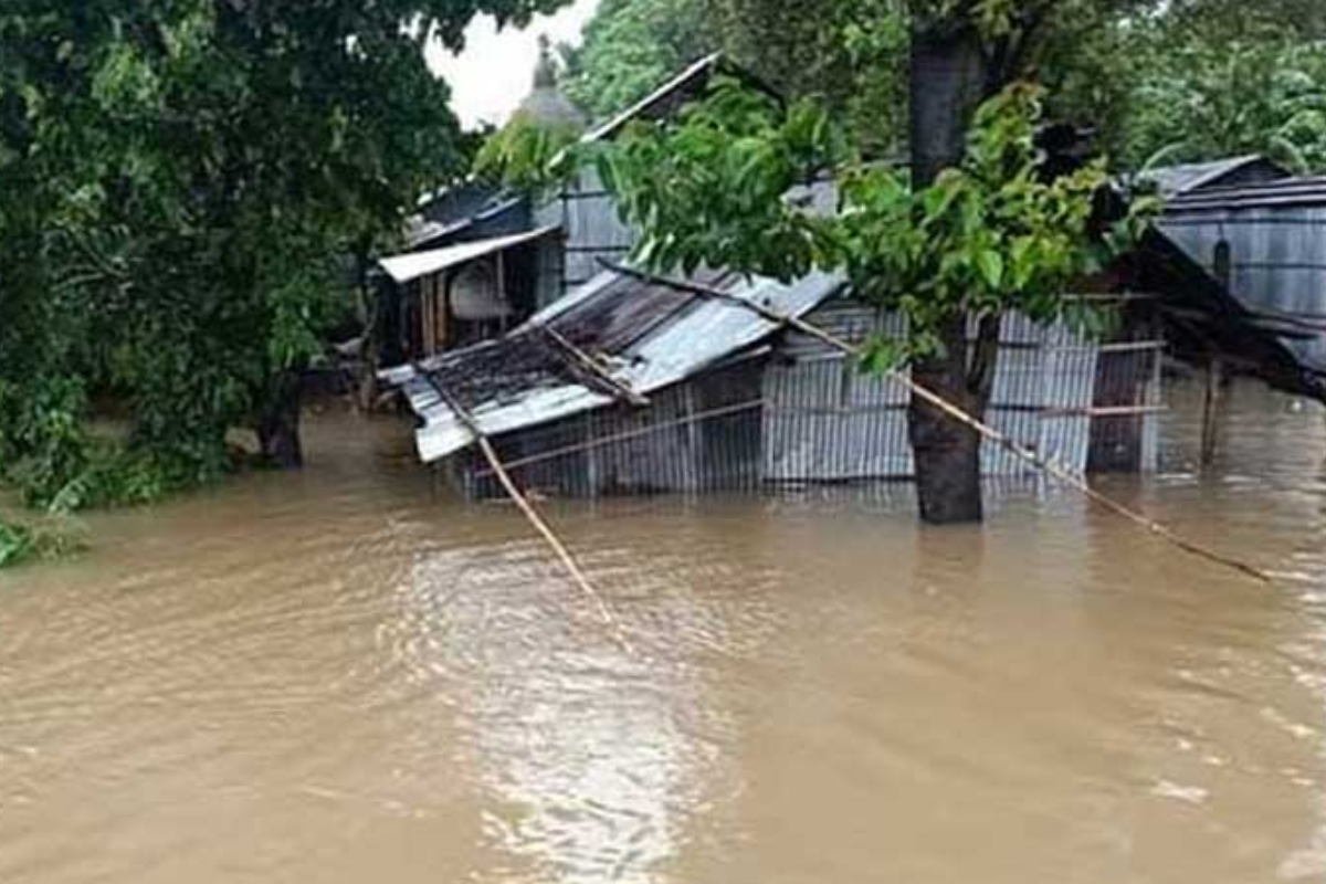 Jamuna Water Levels Surge, Triggering Flood Alarms in Sirajganj