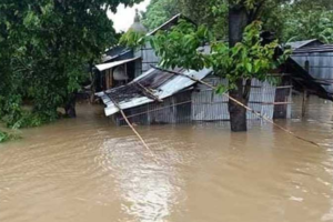 Jamuna Water Levels Surge, Triggering Flood Alarms in Sirajganj