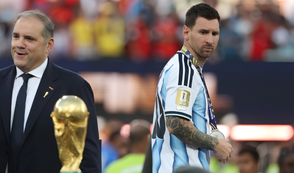 Lionel Messi Makes First Public Appearance Following World Cup Final Lionel Messi Makes First Public Appearance Following World Cup Final