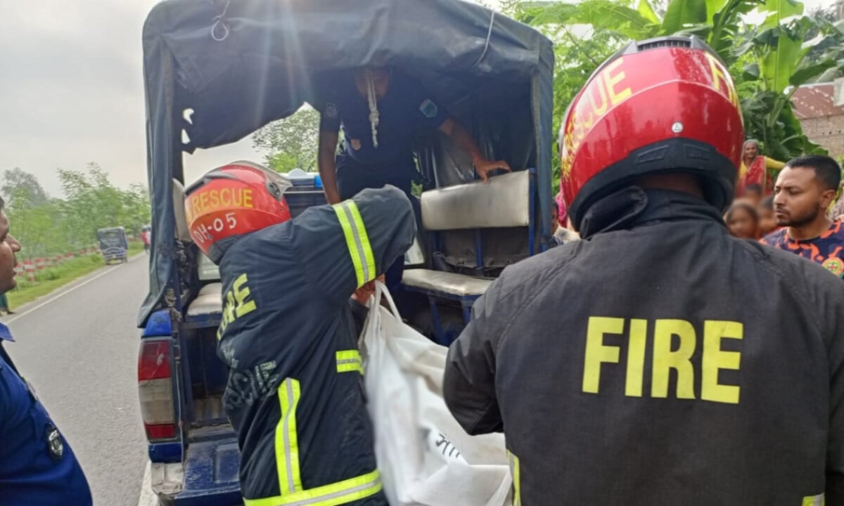 Motorcyclist Killed as Speeding Sand Truck Hits Bike in Bogura
