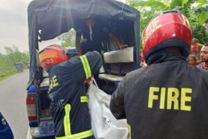 Motorcyclist Killed as Speeding Sand Truck Hits Bike in Bogura