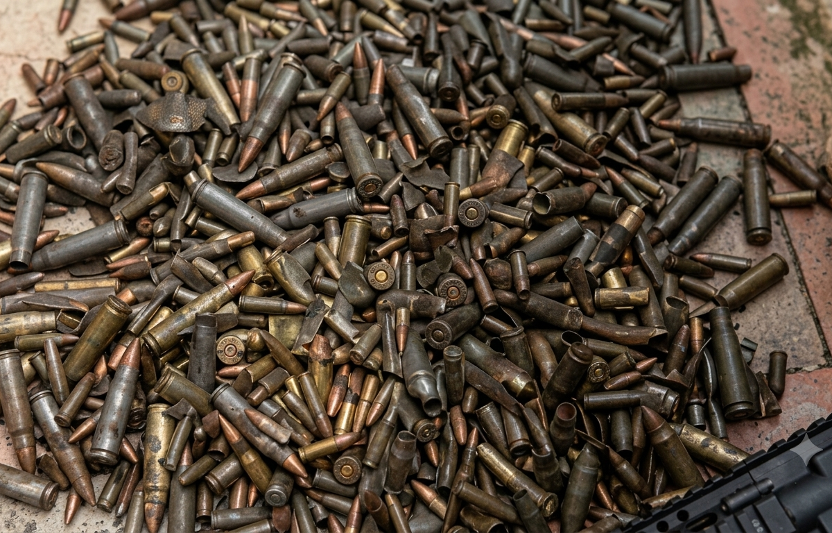 Nearly 1,500 Ammunition Rounds Discovered in Chattogram Drain