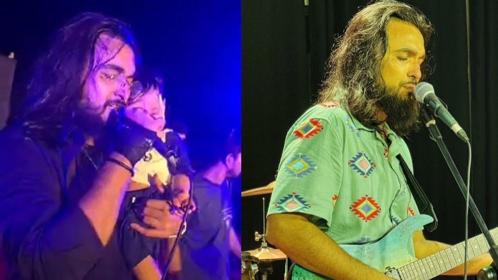 Nobel Introduces Nine-Month-Old Son During Emotional Concert
