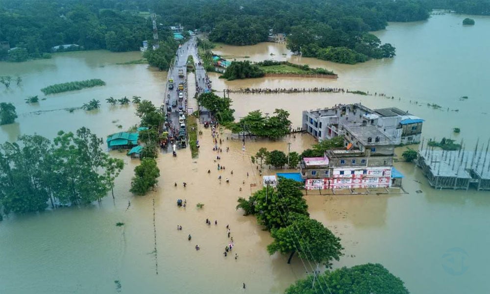 Over 155,000 Families Still Stranded by Floods