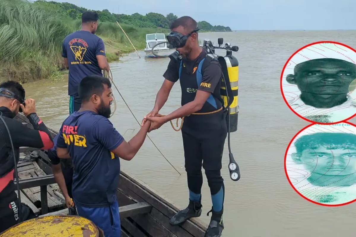 Padma River Boat Tragedy Leaves Father and Son Missing