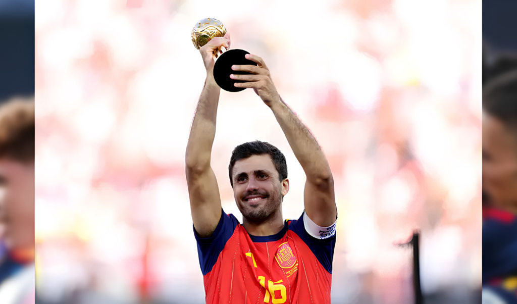 Rodri Wins Golden Ball After Leading Spain to World Cup Glory Rodri Wins Golden Ball After Leading Spain to World Cup Glory