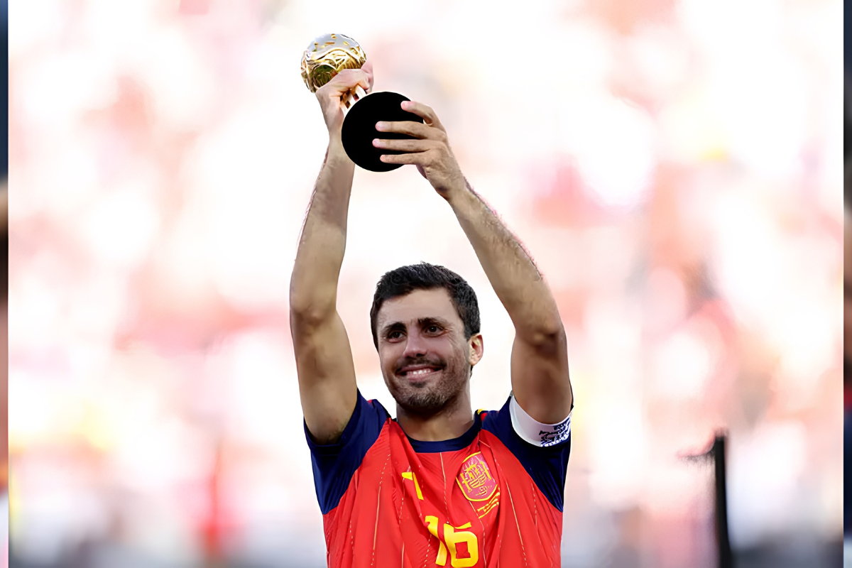 Rodri Wins Golden Ball After Leading Spain to World Cup Glory