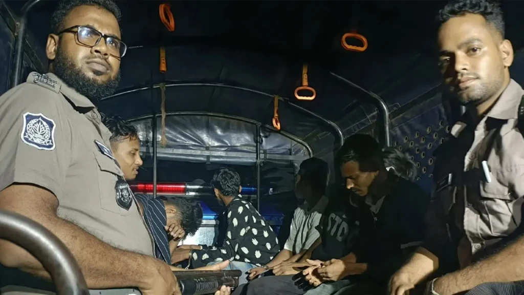 Seven Arrested in Mohammadpur Gang Crackdown Seven Arrested in Mohammadpur Gang Crackdown