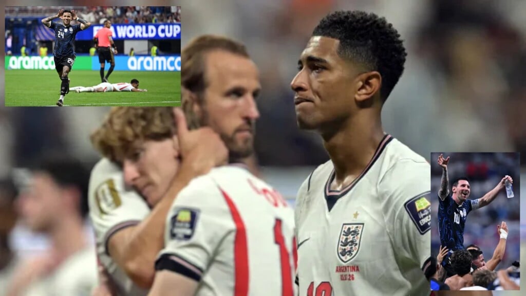 Seven-Minute Argentina Blitz Shatters English World Cup Dreams