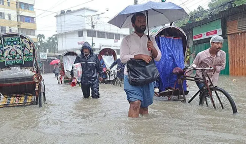 Severe Rainfall Alert Issued for Six Divisions as Flood Risk Rises Severe Rainfall Alert Issued for Six Divisions as Flood Risk Rises