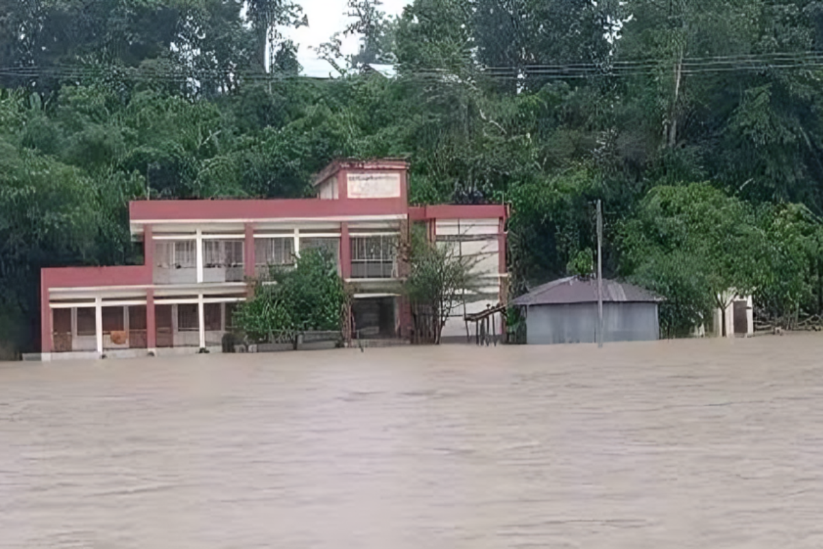 Severe rainfall forces primary school closures across Rangamati