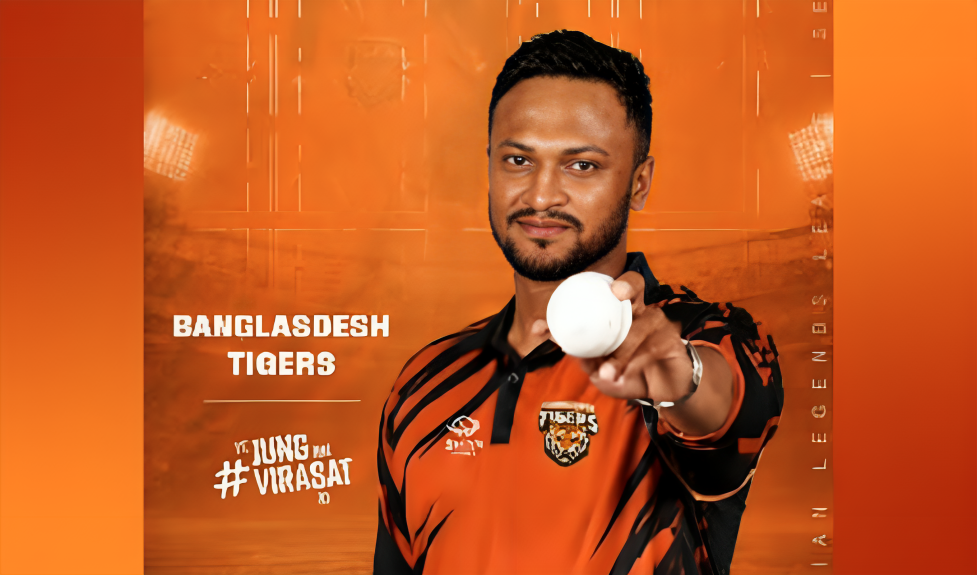 Shakib Al Hasan to Lead Bangladesh Tigers in Asian Legends League