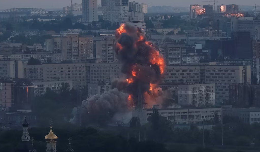 Six Dead as Russian Ballistic Missiles Strike Across Ukraine Six Dead as Russian Ballistic Missiles Strike Across Ukraine