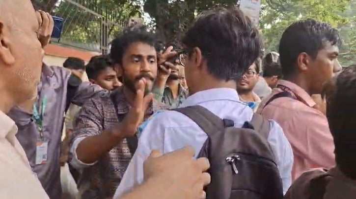 Students’ March Faces Internal Clash, Journalist Allegedly Assaulted