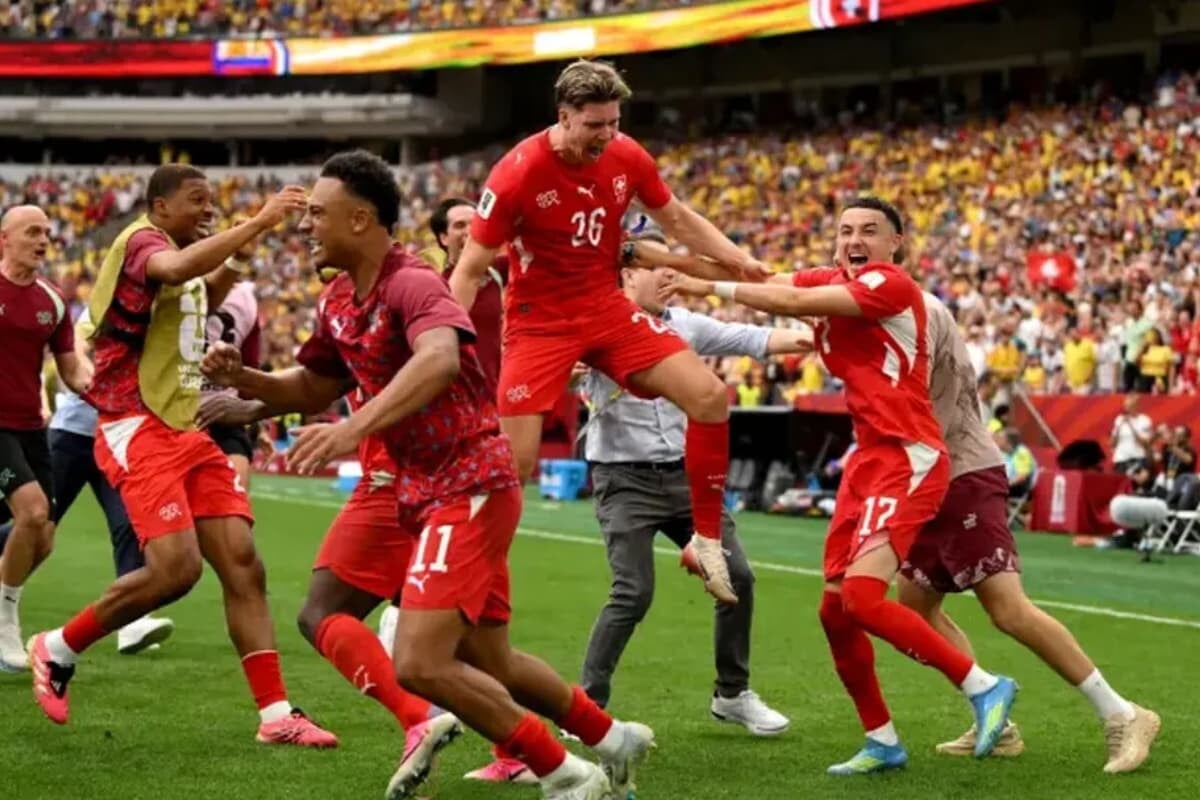 Swiss Exorcise 72-Year Ghost With Shootout Victory Over Colombia