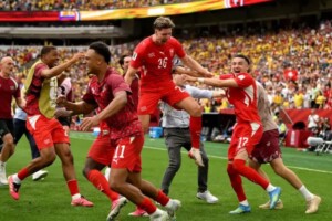 Swiss Exorcise 72-Year Ghost With Shootout Victory Over Colombia