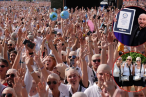 Thousands of Pitbull Impersonators Secure Quirky Bald Cap World Record