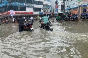 Three-Hour Downpour Leaves Comilla City Underwater