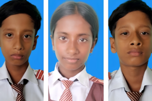 Triplet Siblings Secure Prestigious Primary Scholarships in Tangail
