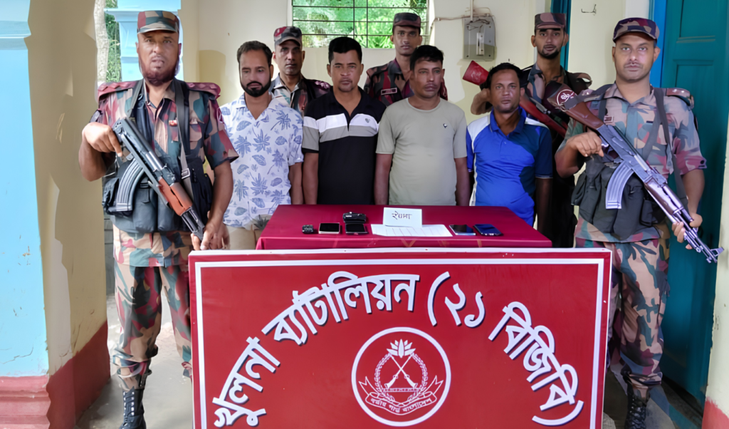 Two Local Councillors Arrested in Jessore Border Narcotics Raid Two Local Councillors Arrested in Jessore Border Narcotics Raid