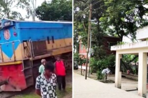 Two Trains Meet on Same Line, Passengers Jump in Panic