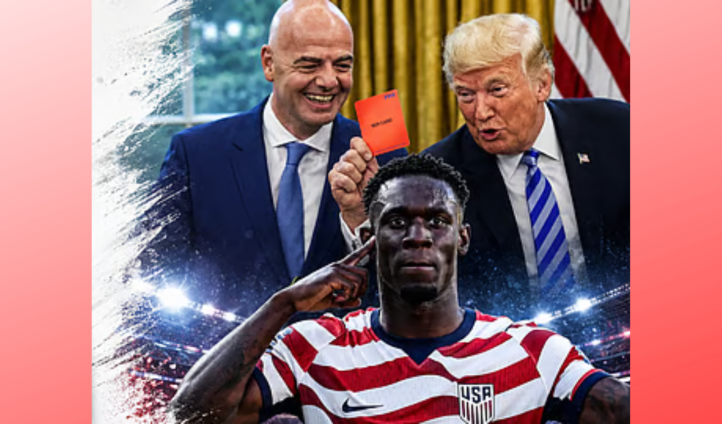 UEFA Outraged as FIFA Overturns Balogun Red Card After Trump Intervention UEFA Outraged as FIFA Overturns Balogun Red Card After Trump Intervention