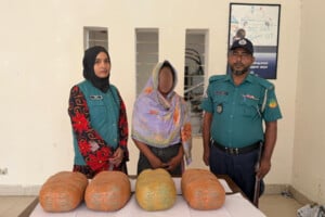 Woman Arrested in Tongi with Eight Kilograms of Cannabis