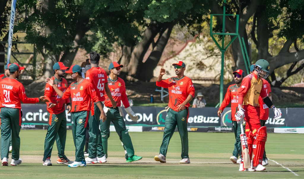 Zimbabwe Set Bangladesh a Target of 171 Runs in Opener Zimbabwe Set Bangladesh a Target of 171 Runs in Opener
