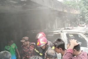 Ambulance Cylinder Explosion Sparks Fire at Bagerhat District Hospital