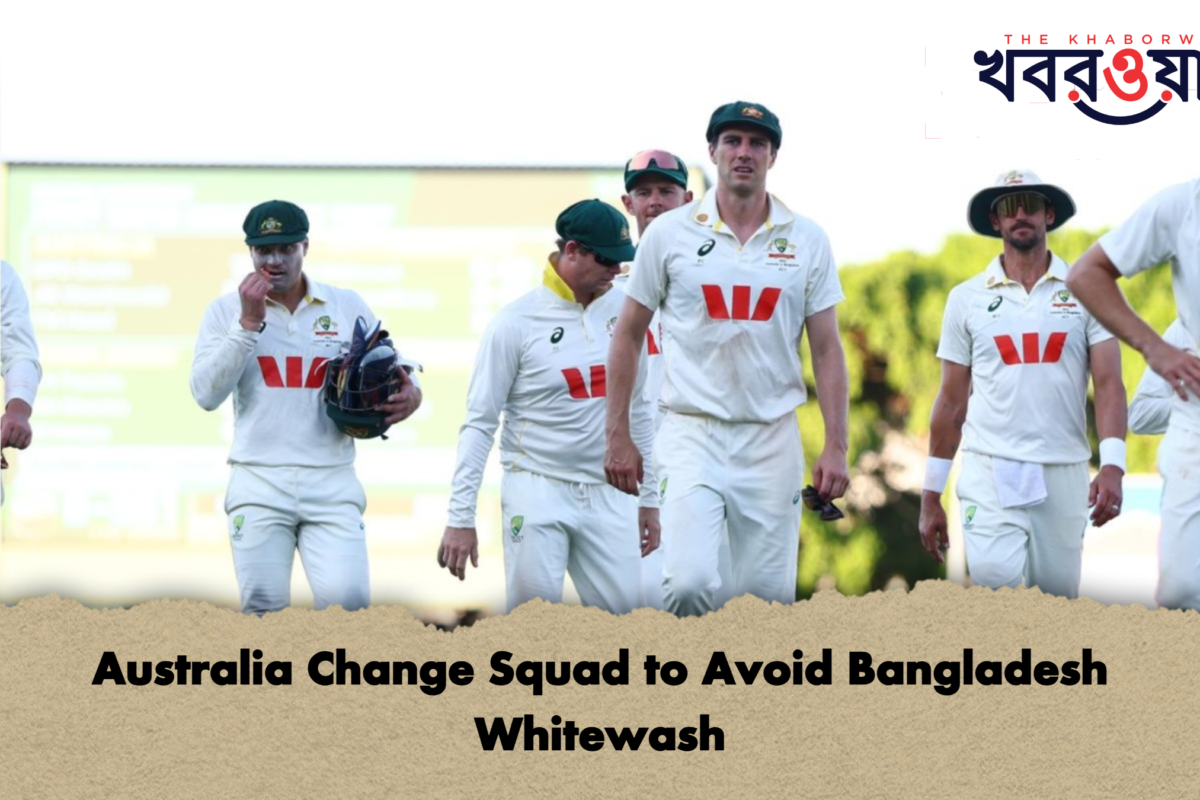 Australia Change Squad to Avoid Bangladesh Whitewash