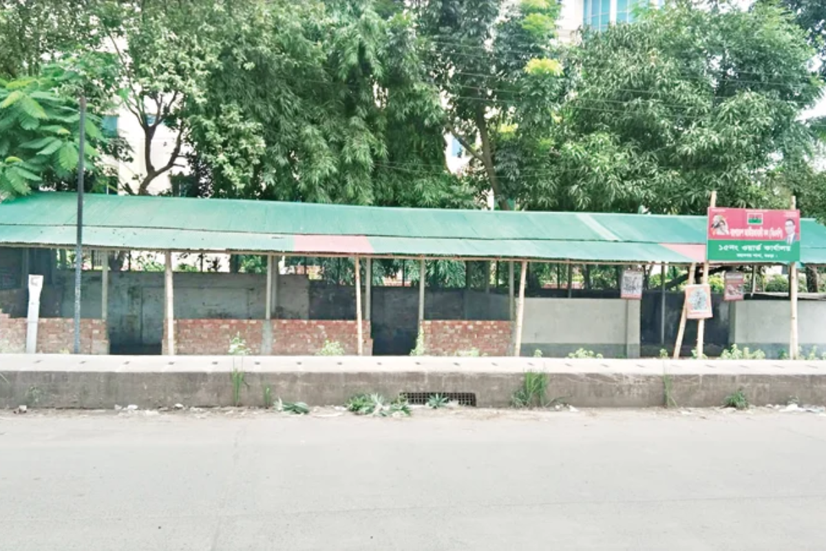 BNP Ward Office Built on Encroached Highway Land in Bogura